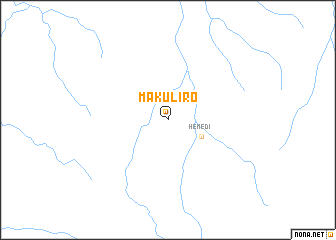 map of Makuliro