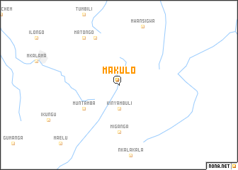 map of Makulo