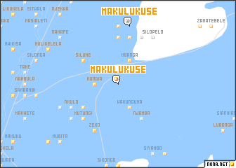 map of Makulukuse