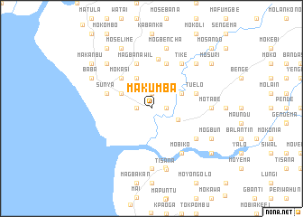 map of Makumba