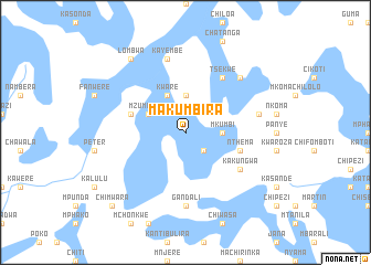 map of Makumbira