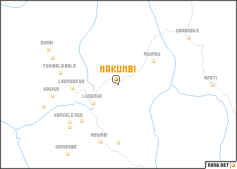 map of Makumbi