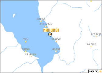 map of Makumbi