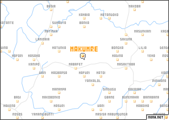 map of Makumre
