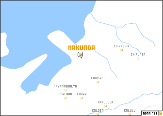 map of Makunda