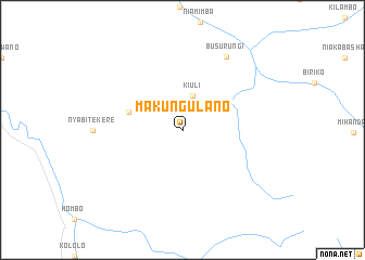 map of Makungulano