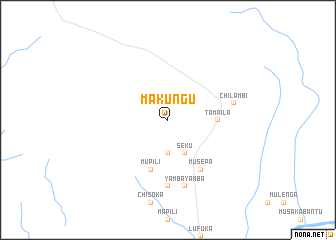 map of Makungu