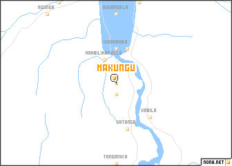 map of Makungu