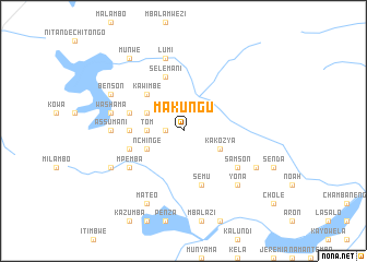 map of Makungu