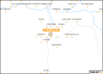 map of Makunka