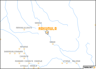 map of Makunula