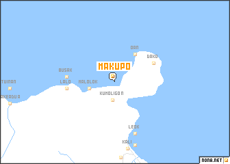 map of Makupo