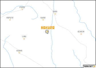 map of Makura
