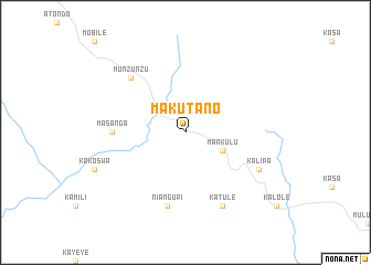 map of Makutano