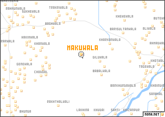 map of Makuwāla