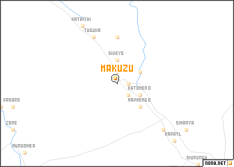 map of Makuzu