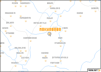 map of Makwababa