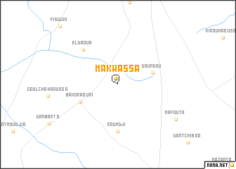 map of Makwassa