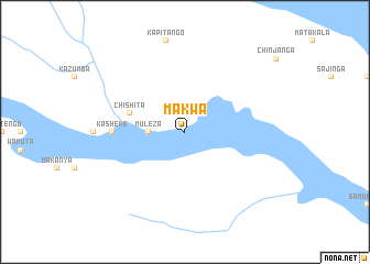 map of Makwa