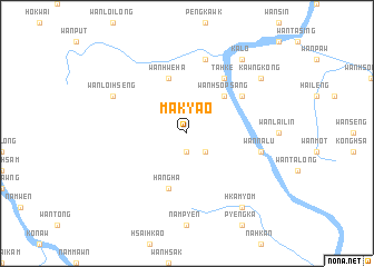 map of Mak-yao