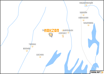 map of Makzān