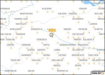 map of Mak