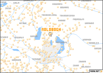 map of Malabāgh