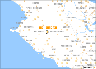 map of Malabago