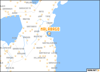 map of Malabago