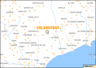 map of Malabanban