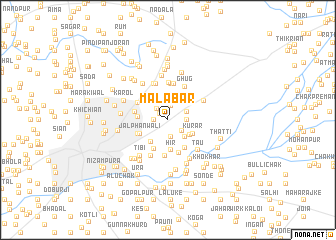 map of Malabar