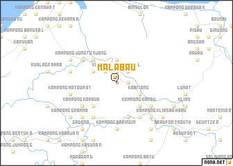 map of Malabau