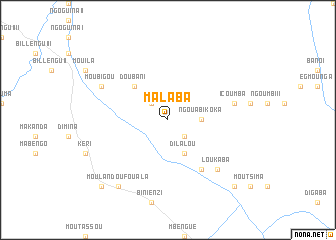 map of Malaba