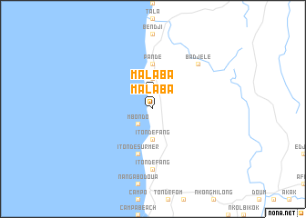 map of Malaba