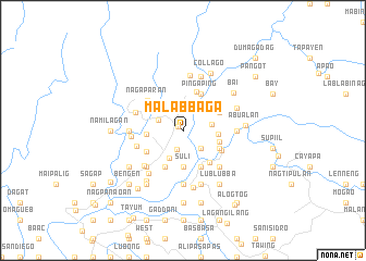 map of Malabbaga