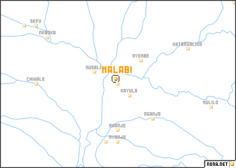 map of Malabi