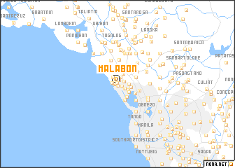 map of Malabon