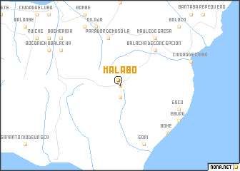 map of Malabo