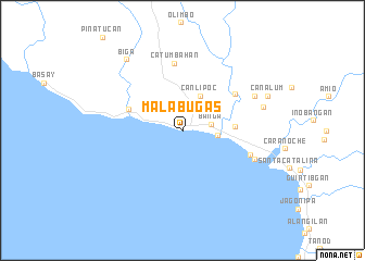 map of Malabugas