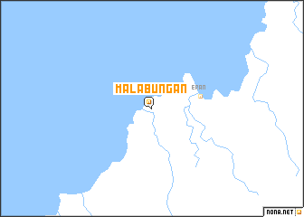 map of Malabuñgan