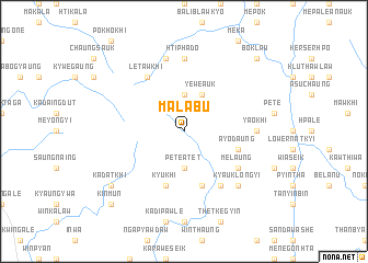 map of Malabu