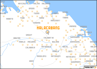 map of Malacabang