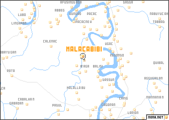 map of Malacabibi