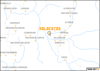 map of Malacatos