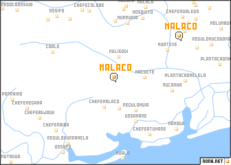 map of Malaco