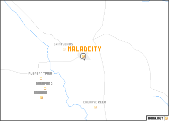 map of Malad City