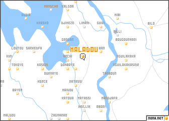 map of Maladou