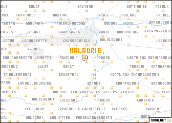 map of Maladrie