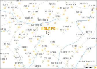 map of Malafo