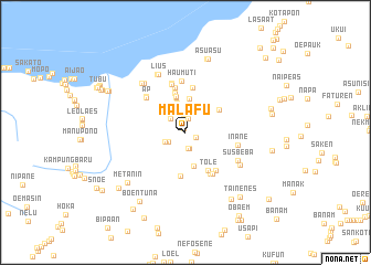 map of Malafu